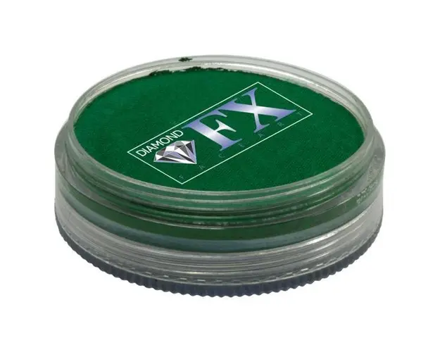 Vopsea pentru fata sau corp, Diamond FX Verde Mat, 45 g