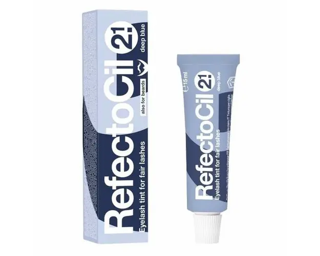Vopsea pentru Gene si Sprancene RefectoCil, nuanta 2.1 Albastru Inchis, 15 ml