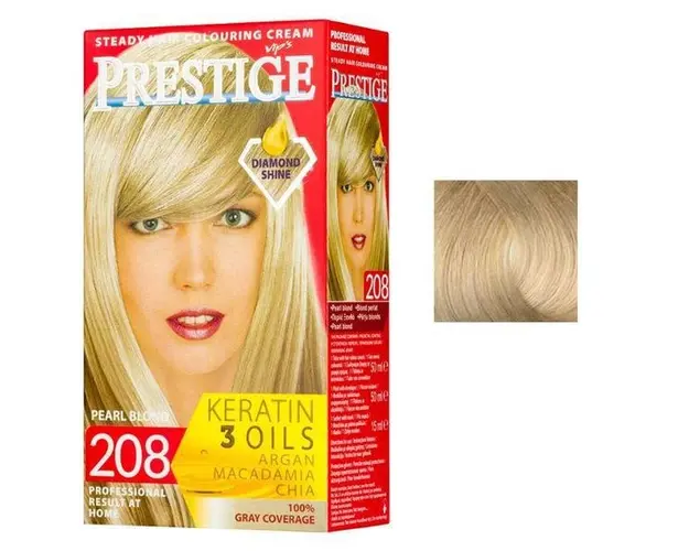 Vopsea pentru Par Rosa Impex Prestige, nuanta 203 Barbie Girl