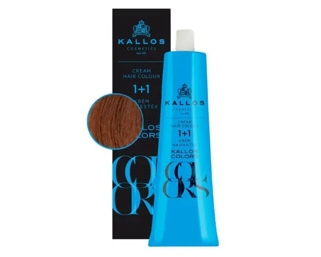 Vopsea Permanenta - Kallos Colors Cream Hair Colour nuanta 8D Cupru Auriu
