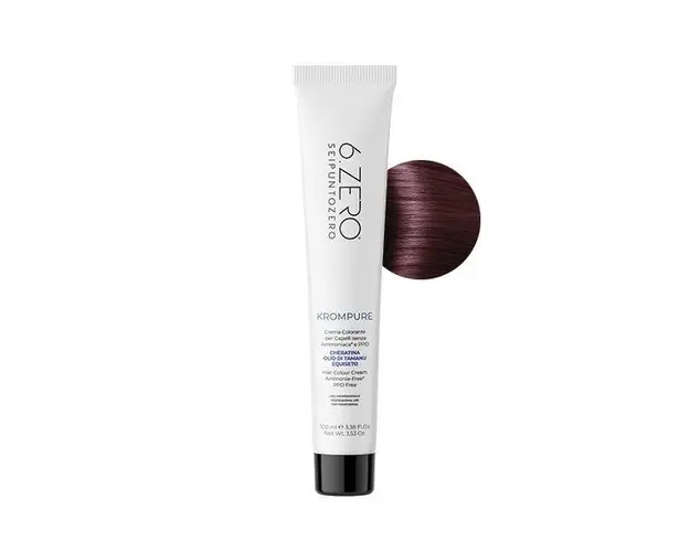 Vopsea permanenta fara amoniac 6.Zero KromPure 5.5 Mahon 100ml
