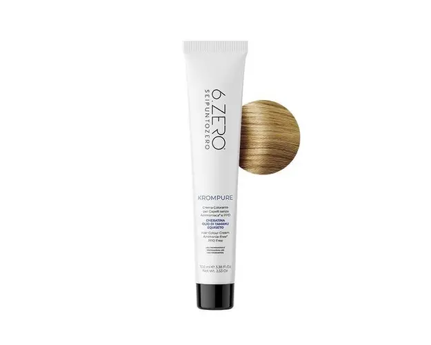 Vopsea permanenta fara amoniac 6.Zero KromPure 9 Blond 100ml