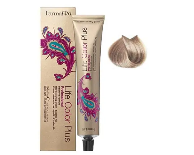 Vopsea Permanenta - FarmaVita Life Color Plus Professional, nuanta 12.1 Special Ash Blonde, 100 ml