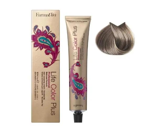 Vopsea Permanenta - FarmaVita Life Color Plus Professional, nuanta 9.1 Very Light Ash Blonde, 100 ml