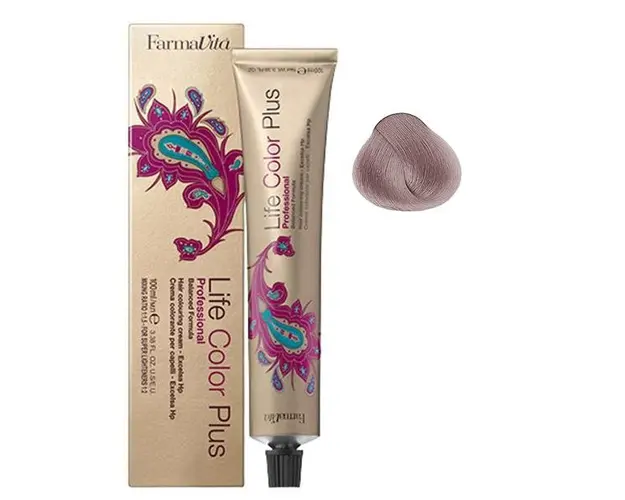 Vopsea Permanenta - FarmaVita Life Color Plus Professional, nuanta 9.72 Very Light Brown Iridescent Blonde, 100 ml