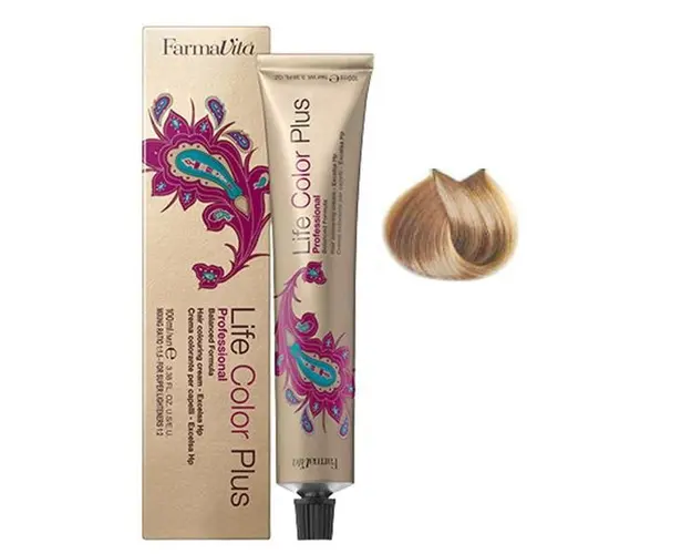 Vopsea Permanenta - FarmaVita Life Color Plus Professional, nuanta 903 Extra Light Golden Blonde Super Lightener, 100 ml