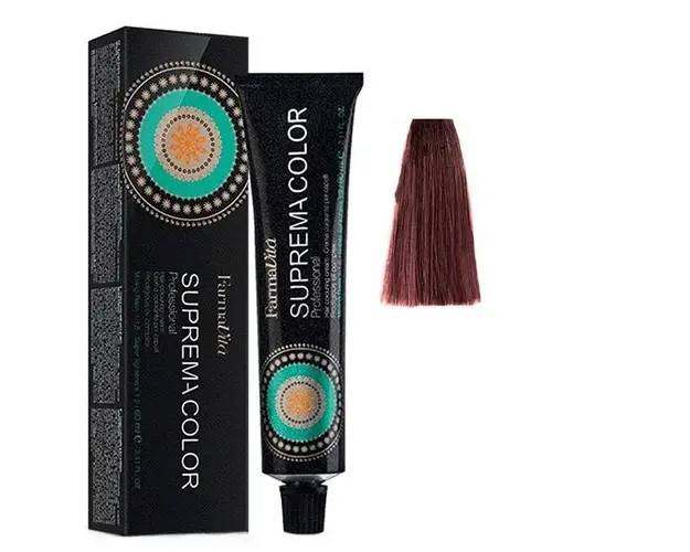 Vopsea Permanenta - FarmaVita Suprema Color Professional, nuanta 5.62 Light Red Violet Brown, 60 ml