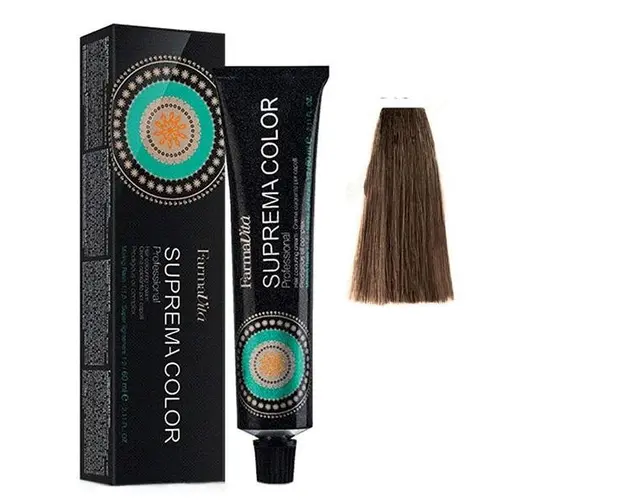 Vopsea Permanenta - FarmaVita Suprema Color Professional, nuanta 6.31 Dark Golden Ash Blonde, 60 ml