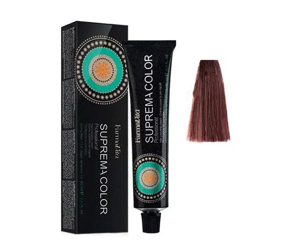 Vopsea Permanenta - FarmaVita Suprema Color Professional, nuanta 6.5 Dark Mahogany Blonde, 60 ml