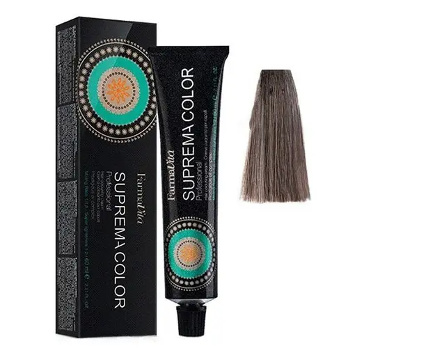 Vopsea Permanenta - FarmaVita Suprema Color Professional, nuanta 7.07 Mat Blonde, 60 ml