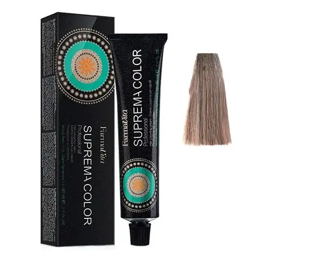 Vopsea Permanenta - FarmaVita Suprema Color Professional, nuanta 8.7 Light Blonde Brown, 60 ml