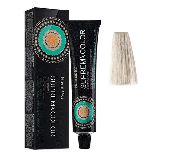 Vopsea Permanenta - FarmaVita Suprema Color Professional, nuanta 900 Extra Light Blonde Super Lightener, 60 ml