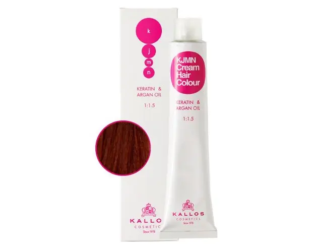 Vopsea Permanenta - Scortisoara - Kallos KJMN Cream Hair Colour nuanta 7.32 Cinnamon 100ml