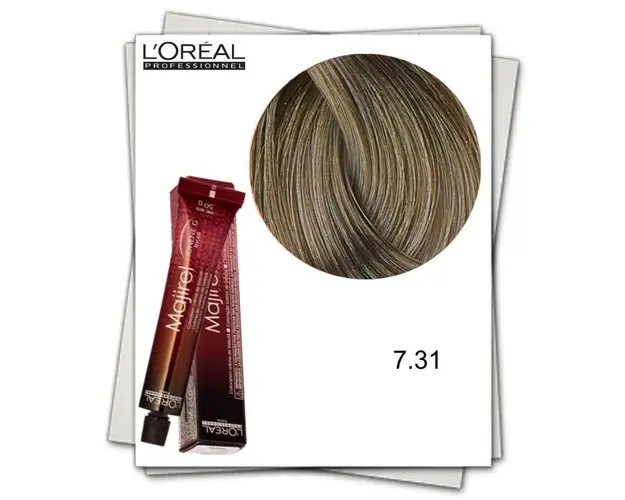 Vopsea Permanenta - L'Oreal Professionnel Majirel Ionene G Incell 7.31 blond auriu cenusiu