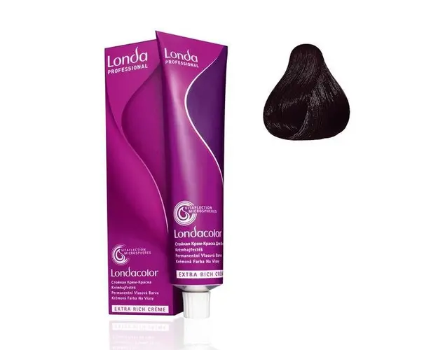 Vopsea Permanenta - Londa Professional nuanta 4/77 castaniu mediu maro intens 