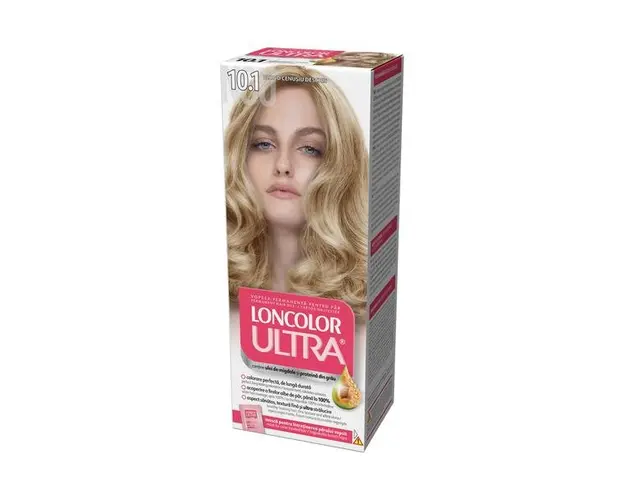 Vopsea Permanenta pentru Par Loncolor Ultra, nuanta 10.1 blond cenusiu deschis