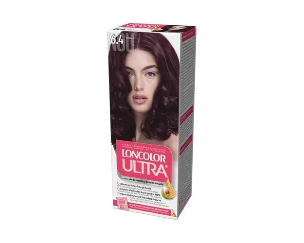 Vopsea Permanenta pentru Par Loncolor Ultra, nuanta 6.4 visina