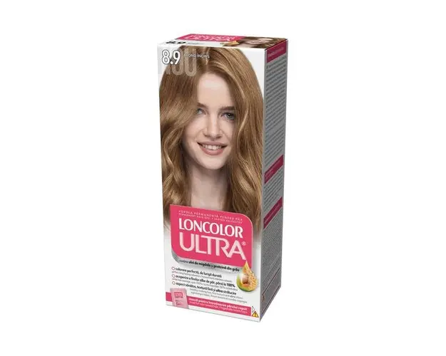 Vopsea Permanenta pentru Par Loncolor Ultra, nuanta 8.9 blond inchis