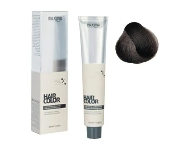 Vopsea Permanenta Profesionala Maxima, nuanta 4 saten, 100 ml