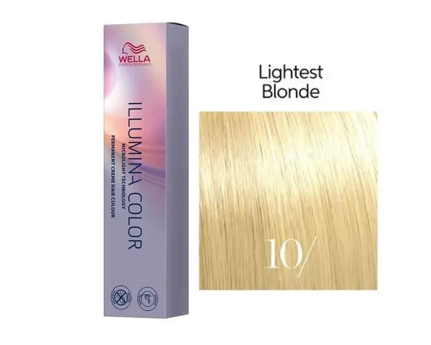 Vopsea Permanenta - Wella Professionals Illumina Color Nuanta 10/ blond aprins