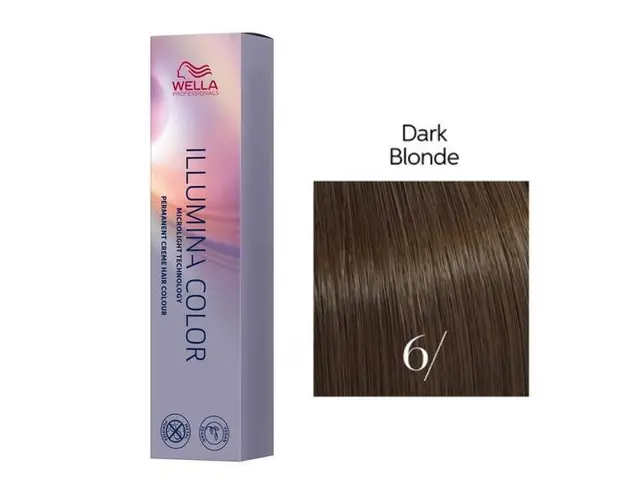 Vopsea Permanenta - Wella Professionals Illumina Color Nuanta 6/ blond inchis