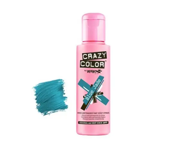 Vopsea semipermanenta Crazy Color Blue Jade no.67 100 ml