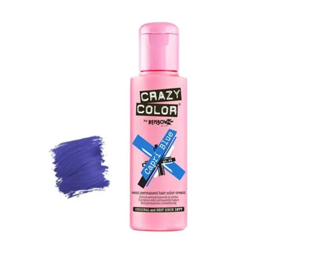 Vopsea semipermanenta Crazy Color Capri Blue no.44 100 ml