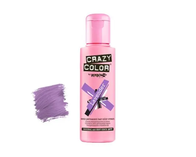 Vopsea semipermanenta Crazy Color Lavender no.54 100 ml