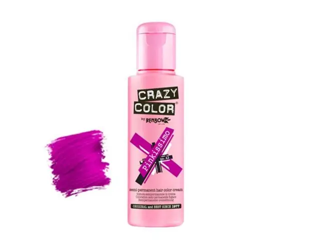 Vopsea semipermanenta Crazy Color Pinkissimo no.42 100 ml
