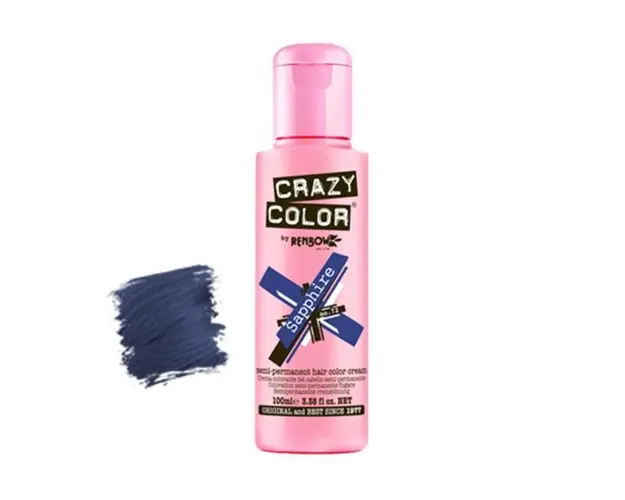 Vopsea semipermanenta Crazy Color Sapphire no.72 100 ml