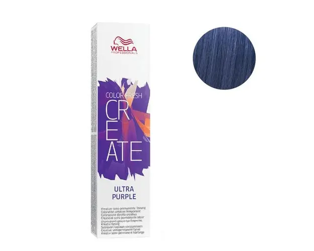 Vopsea Semipermanenta - Wella Professionals Color Fresh Create, Ultra Purple, 60 ml