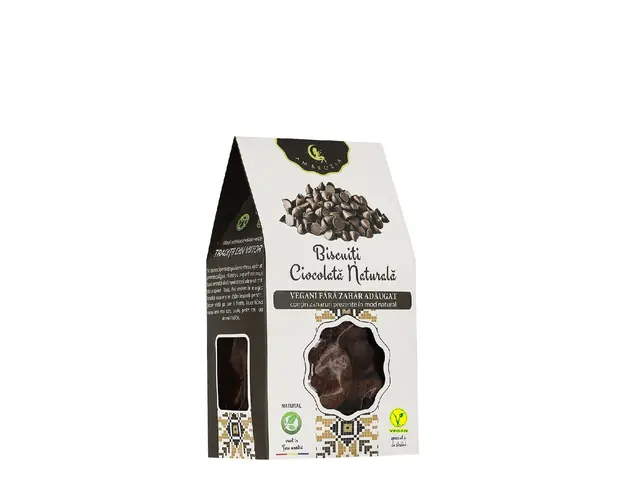 Biscuiti ciocolata naturala 130 gr