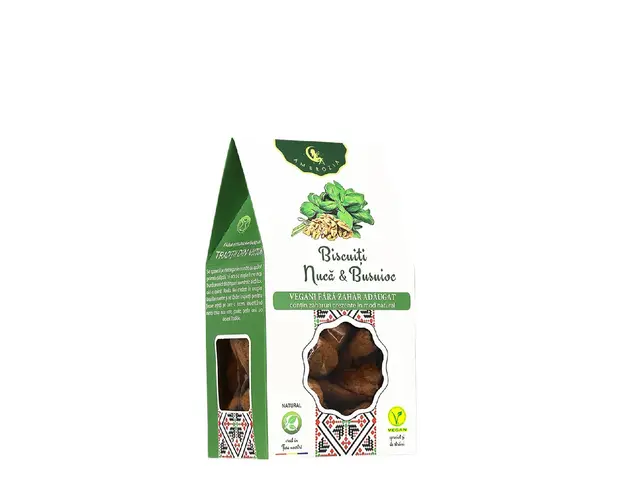 Biscuiti nuca & busuioc 130 gr