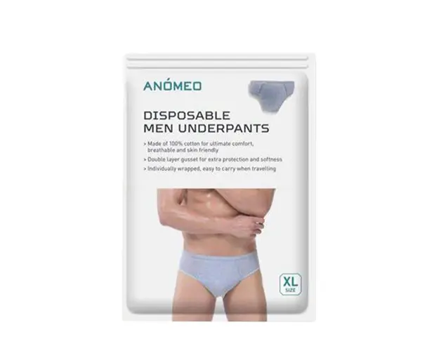 Men disposable underware - xl - grey 