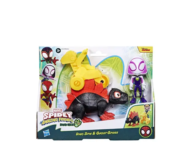 Dino spin & ghost-spider