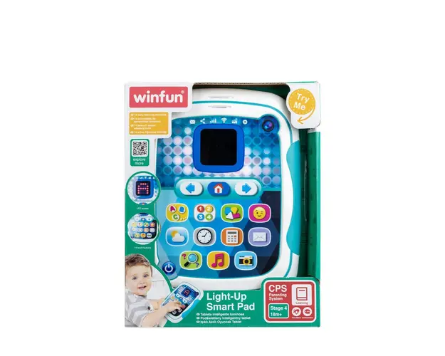 Light-up smart pad