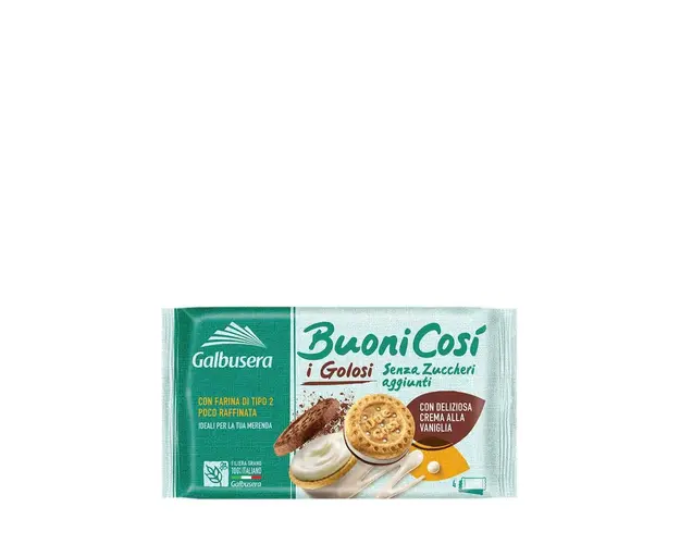 Biscuiti cu crema de vanilie 160 gr