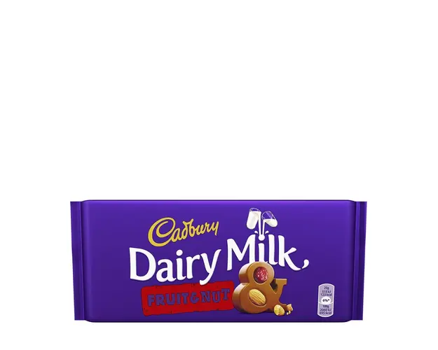 Dairy milk fruit & nut 300 gr