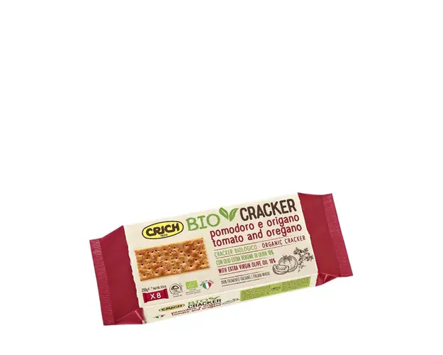 Bio - biscuiti crackers cu tomate 250 gr