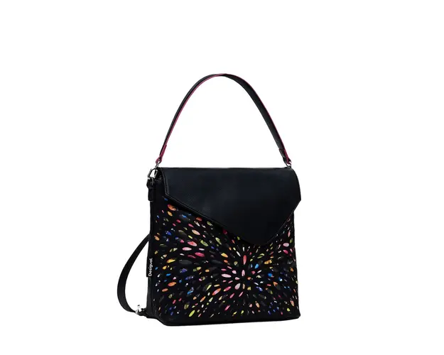 Mini perforated backpack