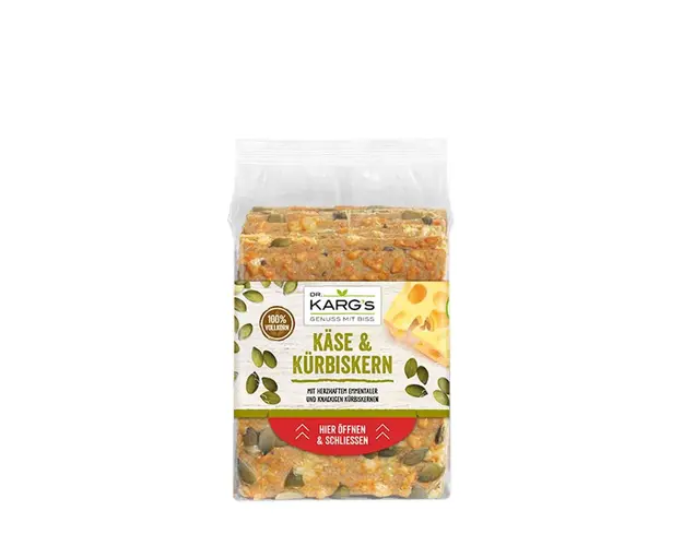 Crackers cu branza elemental si seminte de dovleac 150 gr