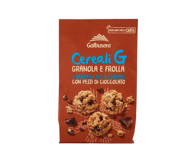 Cereals g granola and shortbread with chocolate pieces 300 gr