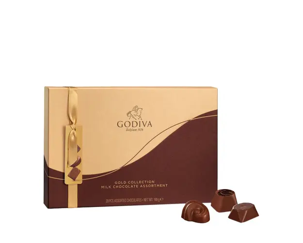 Milk chocolate assortment 189 gr