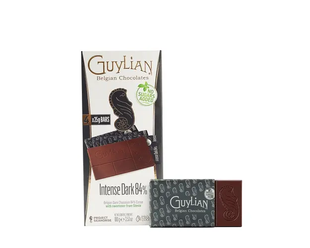 Dark belgian chocolate - no sugar added 100 gr