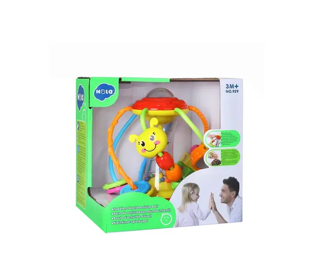 Jucarie motrica minge cu activitati