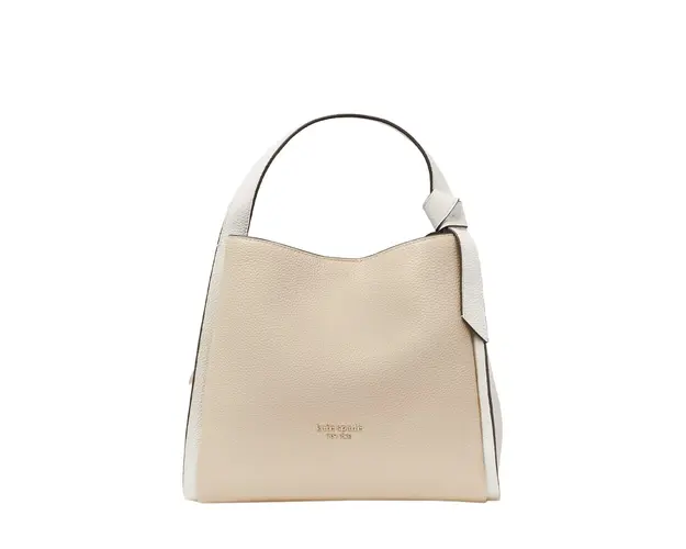 Knott colorblocked medium crossbody tote