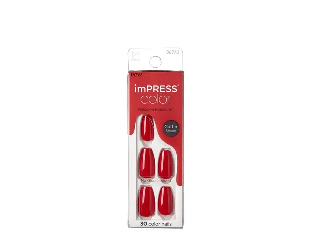 Impress color coffin shape 