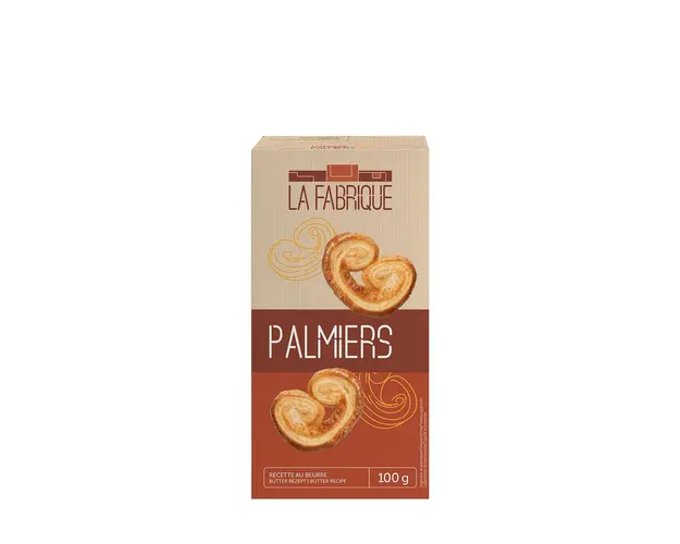 Palmiers butter 100 gr