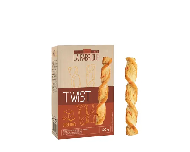 Twist cheddar & butter 100 gr
