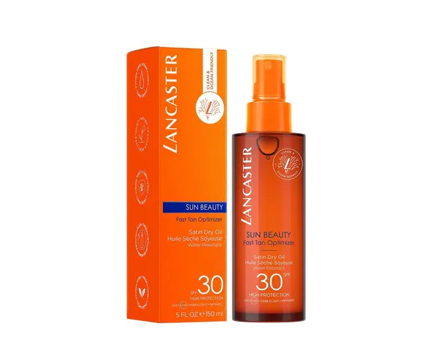 Sun beauty satin dry oil spf 30 150 ml